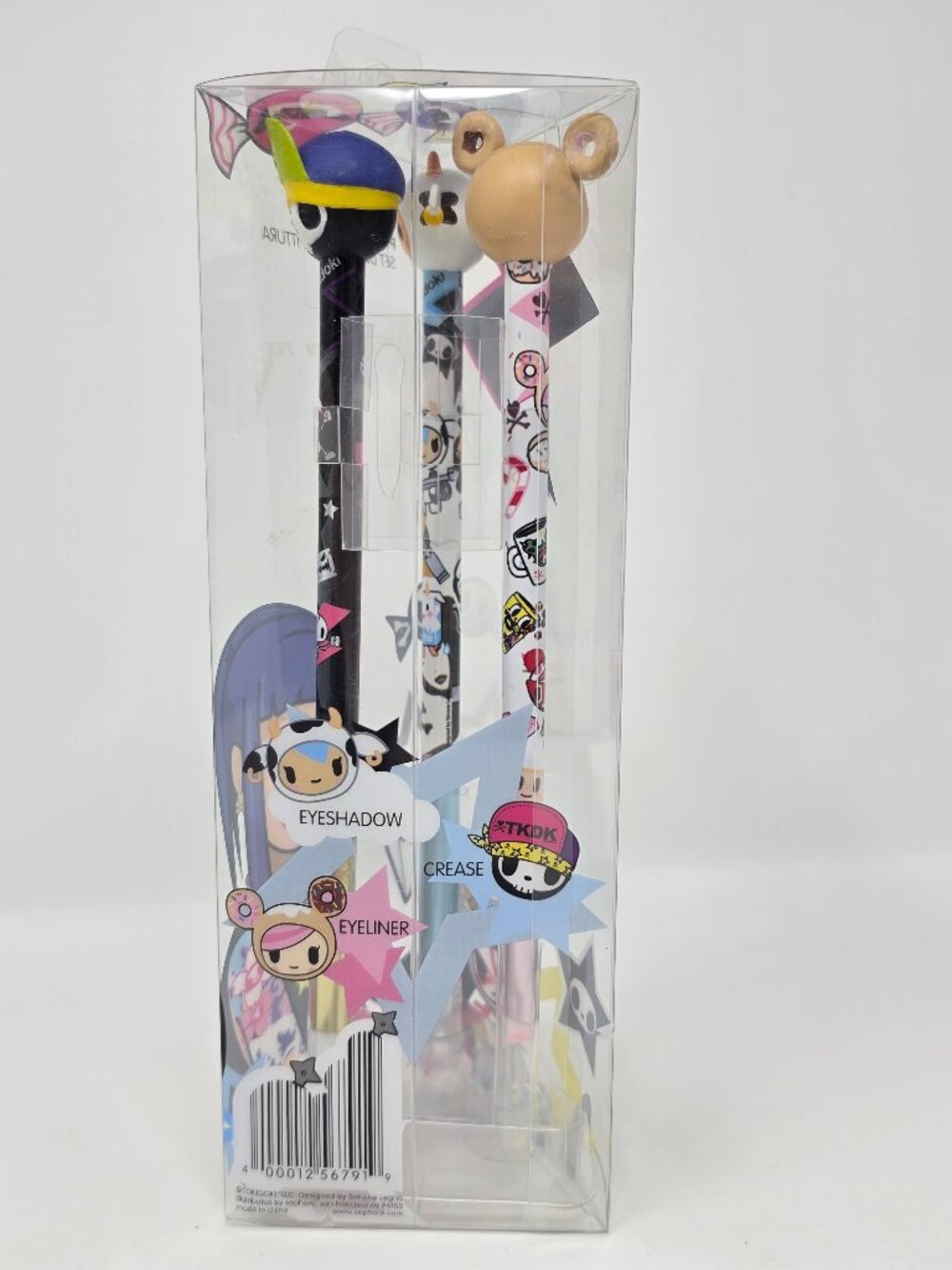 Sephora Tokidoki Pittura Makeup 3 Brush Set Mozzarella Adios Amigos Donutella - Picture 2 of 12